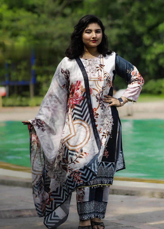 Digital Print Three Piece Collection