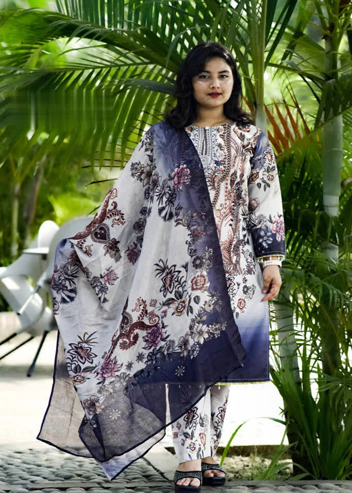 Digital Print Three Piece Collection